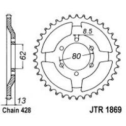 Звездочка задняя JT Sprockets (шаг 428 ) JT JTR1869